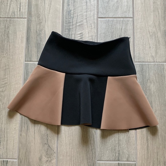 Zara color block scuba skirt - Picture 2 of 5
